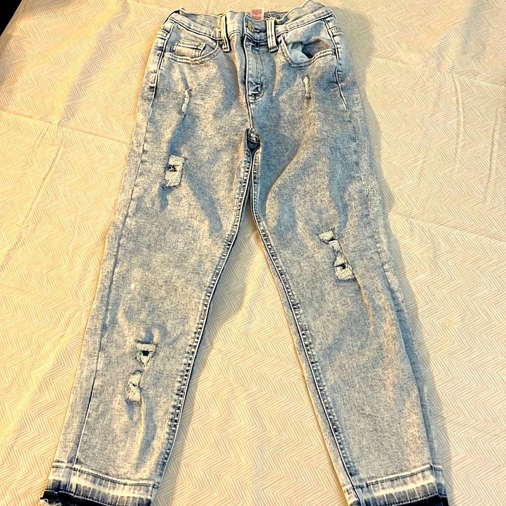 Cool baggy jeans size 10 girls